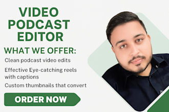 do podcast audio and video editing, do podcast production, riverside, youtube