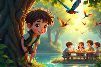 design children story book illustration and kids book