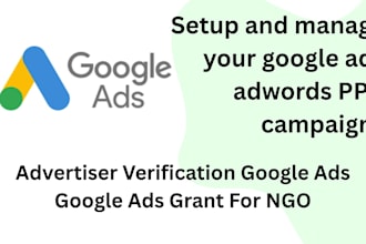 setup and manage your google ads adwords
