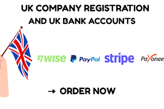 do UK company registration and UK bank accounts opening