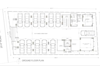 do professional autocad 2d drafting and drawings