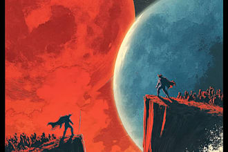 create a comic cover arts for your stories