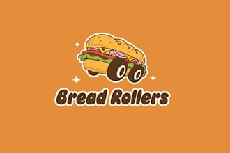 design mobile sandwich company logo