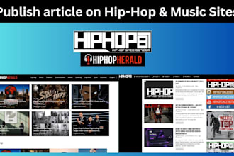 publish article on hiphopsince1987, hiphopherald music blog