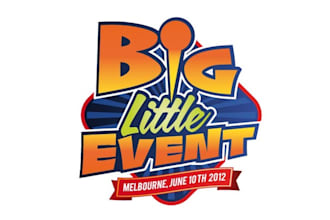design high quality big little event logo