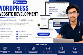 create a fast, responsive, and SEO friendly wordpress website