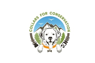 design high resolution attract logo design for a dog