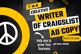 create targeted craigsist ad copy