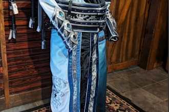 create full wearable anime cosplay 3d cosplay creation cosplay props 3d printing