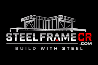 create professional awesome steel framing logo design