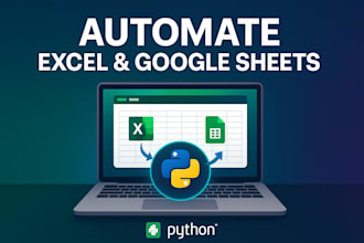 automate excel and google sheets workflows with python