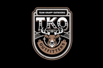 design high definition hunting outfitter logo