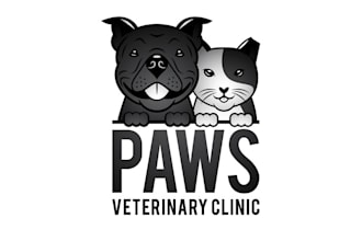 design spay neuter veterinary clinic logo