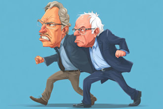 create political and editorial cartoons