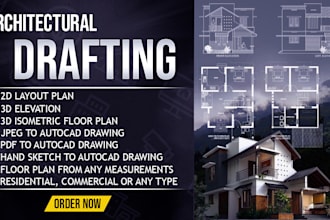 create architectural and construction drawings using autocad