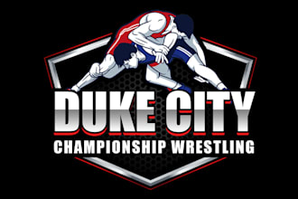 design creative and original wrestling logo in 12 hours