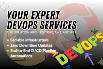 provides devops services for AWS, gcp, and azure
