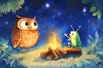 children story book illustration children story book illustration