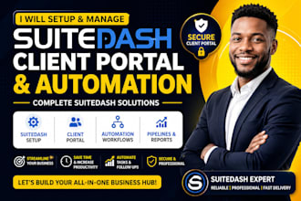 setup suitedash, suitedash client portal suitedash automation suitedash expert