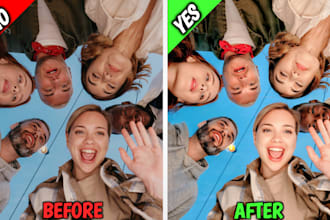 professionally enhance, retouch and fix blurry photos