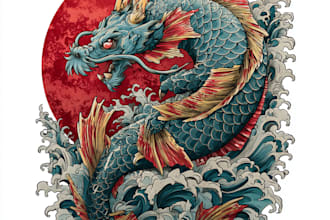 design a professional japanese tattoo design