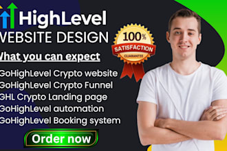 build gohighlevel crypto website ghl crypto landing page ghl sales funnel expert