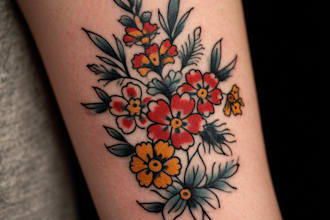 create unique custom tattoo any tattoo design, tattoo artist