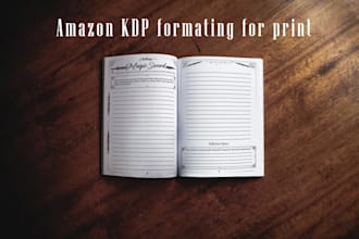 prepare your amazon KDP print files
