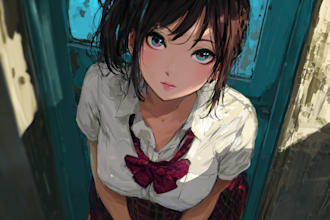 draw anime, manga or game character