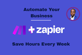 automate your business workflows with zapier or make
