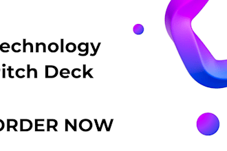 design a creative pitch deck for instant credibility