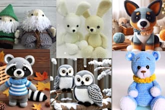 crochet pattern amigurumi crochet pattern knitting pattern plushie