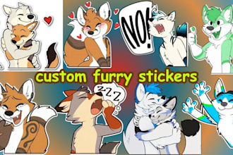 furry telegram nsfw animated stickers, animated crypto sticker sfw fursona emote