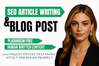 be article writer for blog post and blog writing as content writer