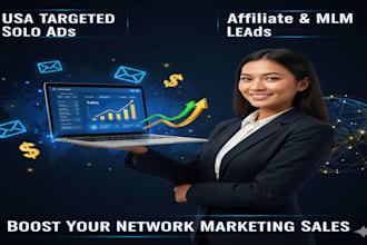 do USA solo ads campaign, affiliate marketing, MLM leads, network marketing