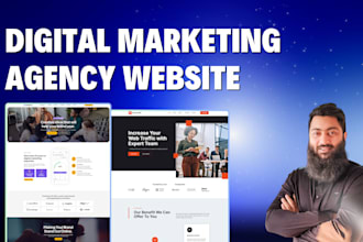build a professional website for digital marketing and SEO agencies