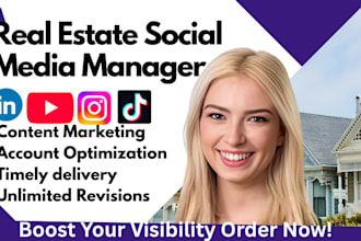 be real estate animals and pet lifestyle sports social media marketing manager