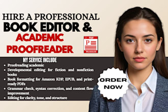 edit, proofread and format your academic paper for publication