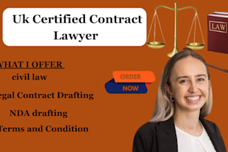draft and review legally binding contracts for startups, businesses, freelancers