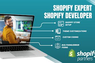 do shopify custom coding and liquid theme customization