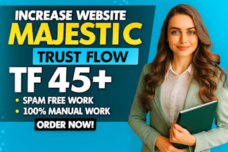 increase your website trust flow tf 45 plus