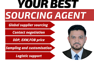 be your sourcing, procurement, and logistics management specialist