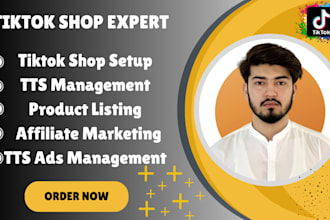 setup tik tok shop, tik tok affiliate and tiktok shop marketing