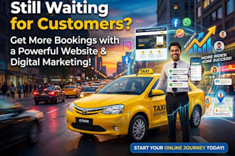 high converting design professional vtc chauffer website, vtc website,