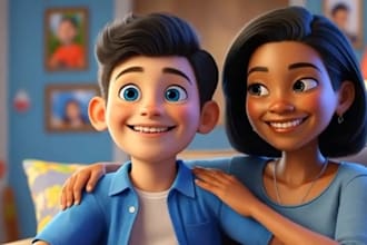 create realistic ai animation videoclip,ai animation story,and ai video art