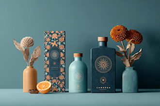 do custom box packaging design and product box design
