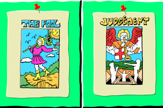 monoline illustration for tattoo or merchandise