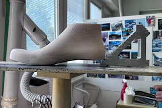make a shoe design and development from sketch to factory ready