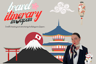 create your itinerary for japan