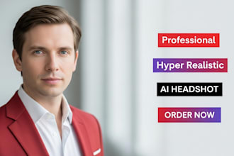 generate ai headshots for linkedin facebook instagram profile picture retouch